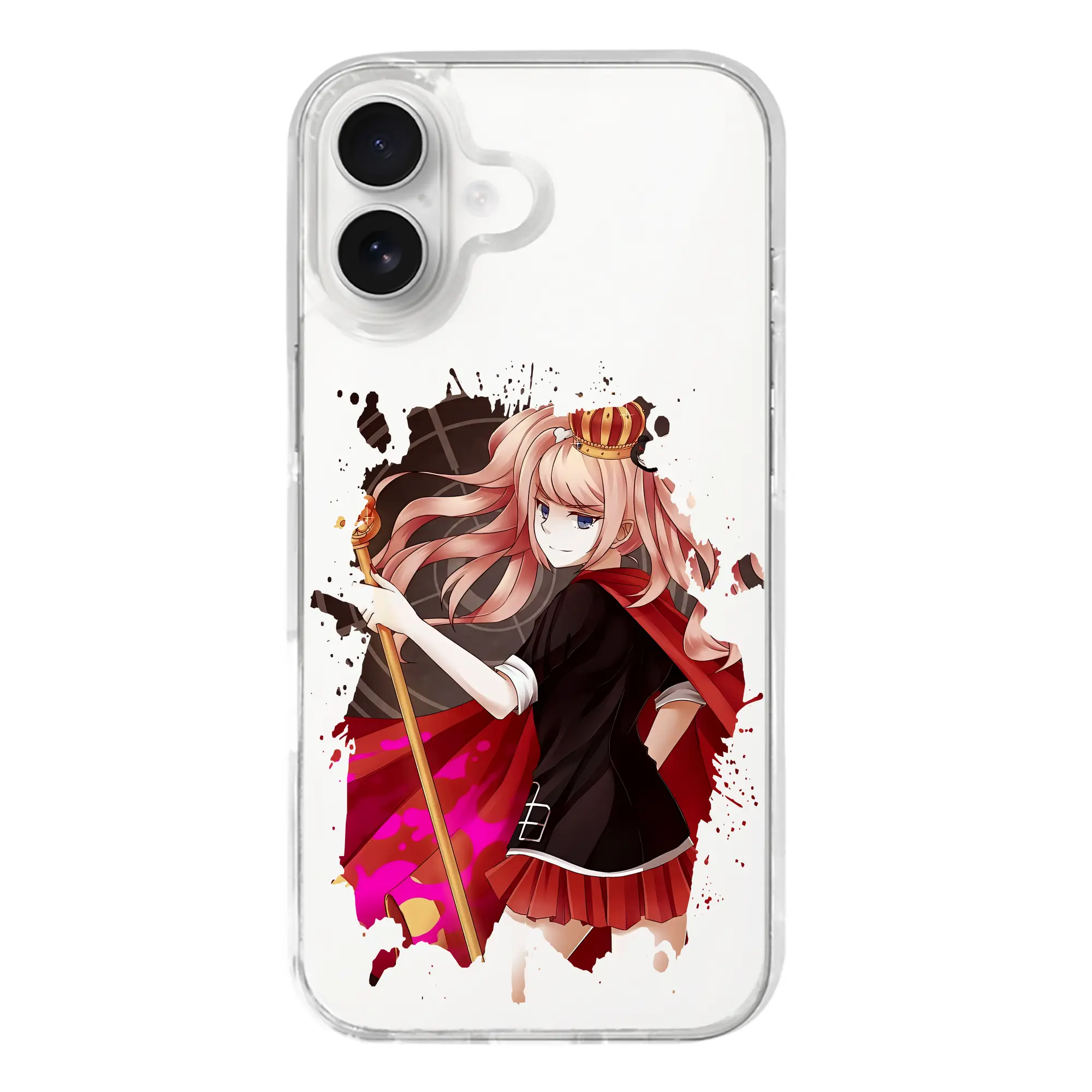 ダンガンロンパ グッズ,江ノ島盾子 - iPhone 17シリーズ 透明スマホケース – 薄型・耐衝撃・精密フィット保護カバー